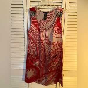 Custo Silk Mini Dress